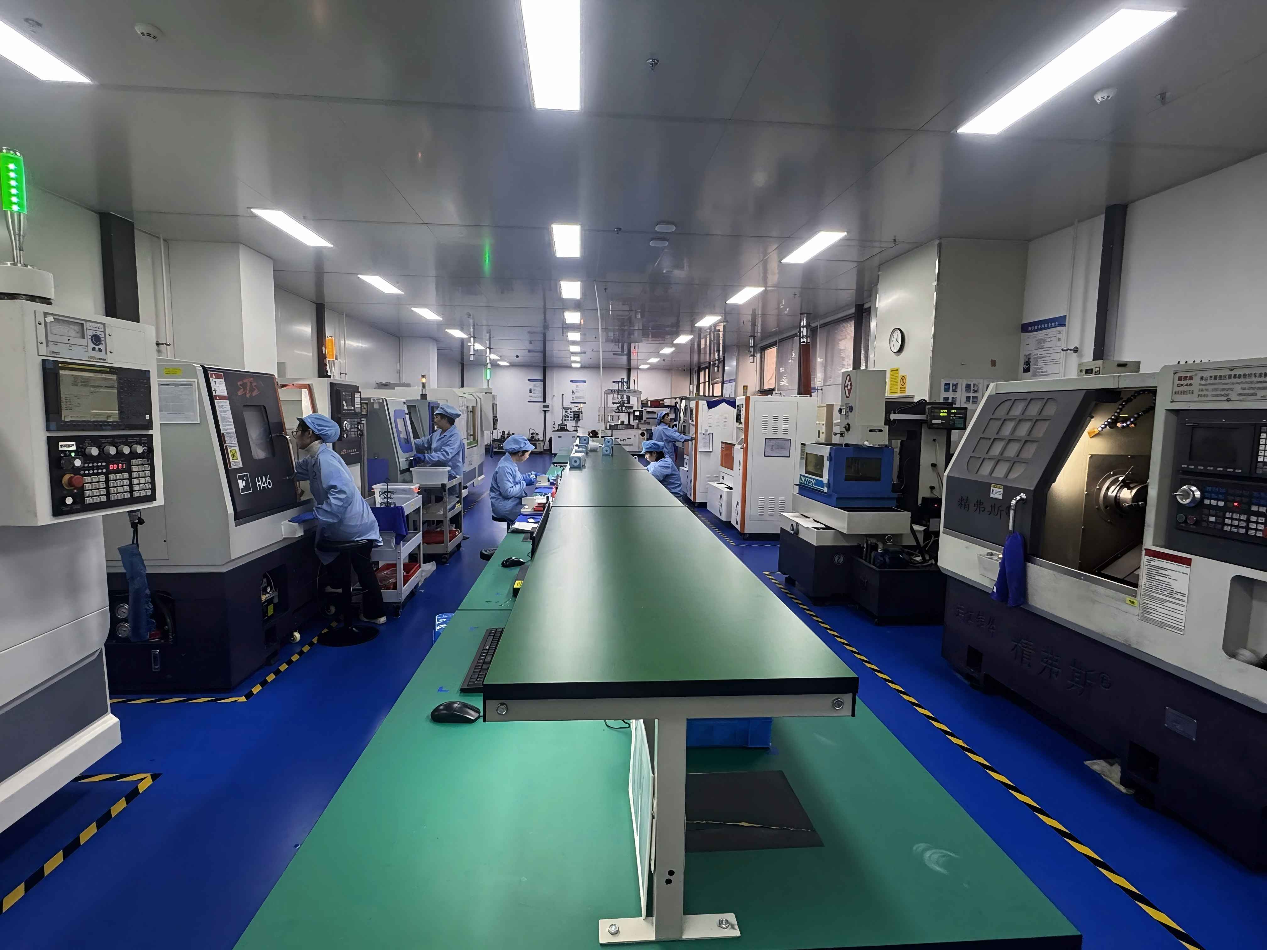 WINTIME cleanroom workshop for dicing blade production