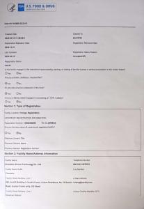 FDA U.S. FO0D & DRUG ADMINISTRATION