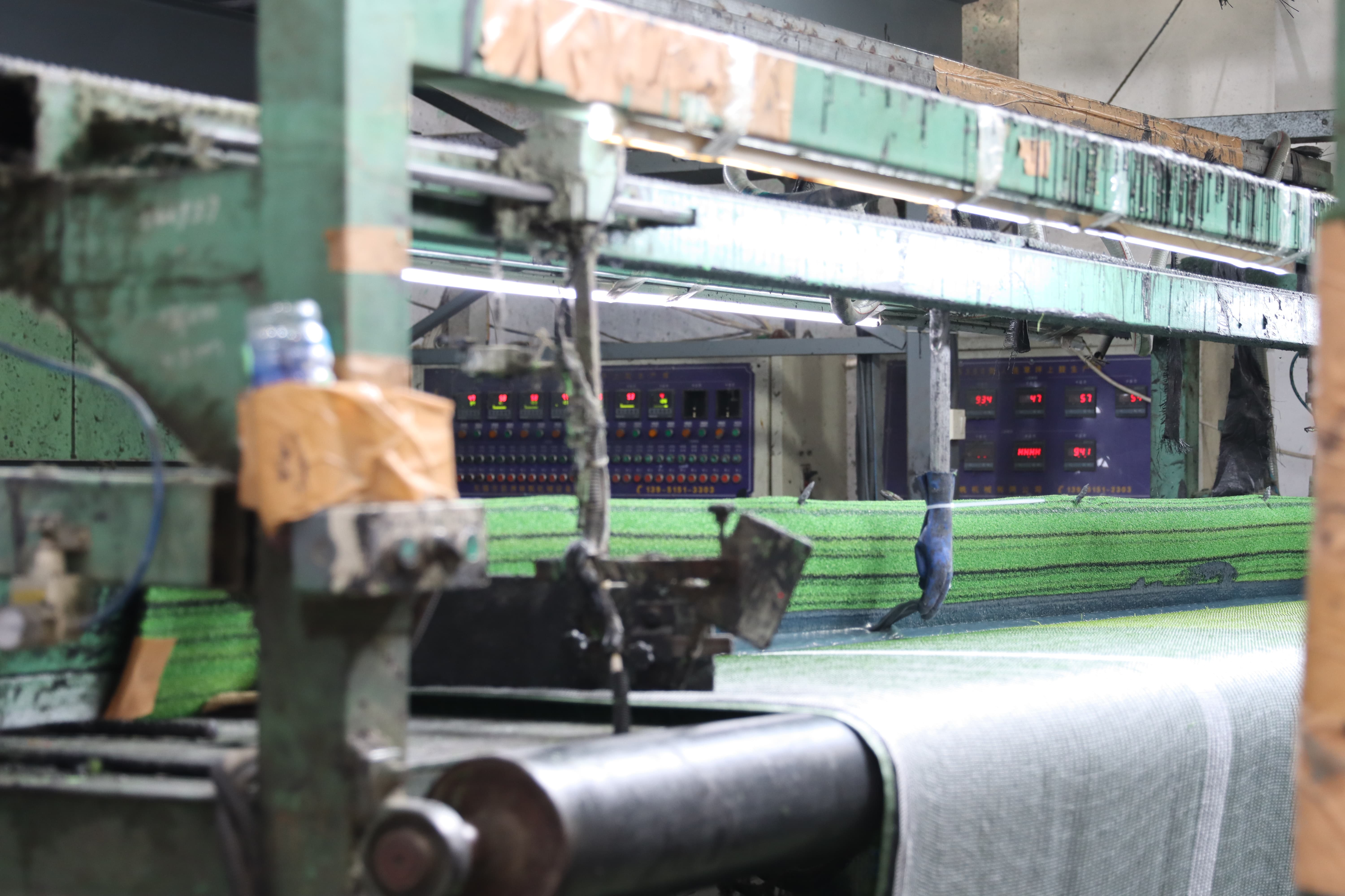 Artificial Turf Backing Process