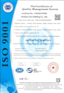 ISO 9001 (Quality Management System)