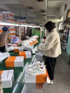 Sneaker production line