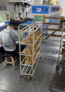 Cork slipper processing workshop