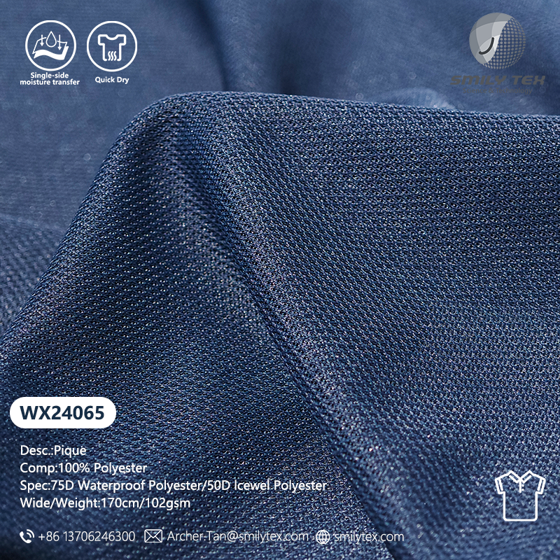 Functional Polyester Respawn® - Melange Effect for Fashion Leisurewear