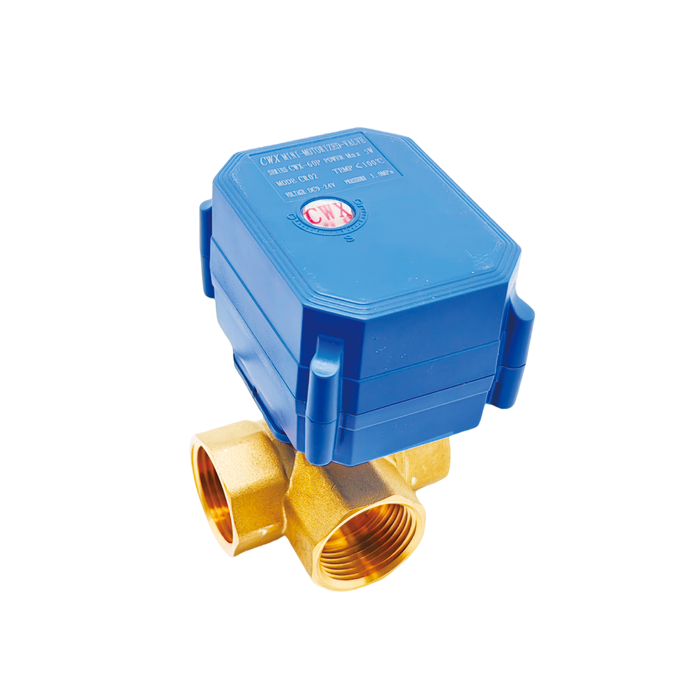 CWX-60p 3 way motorized ball valve diagram