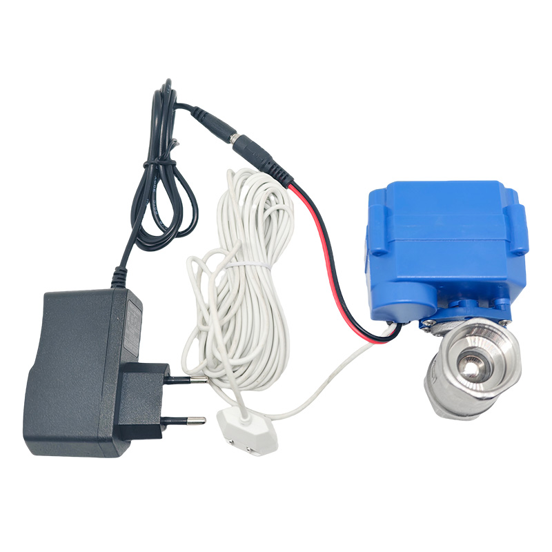 Water leak alarm valve DN25 stainless steel body