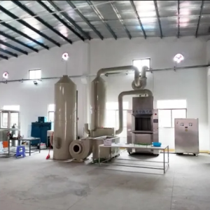 Interior view of the factory