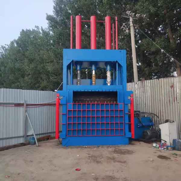 Vertical metal baler NK1580T200 bale output