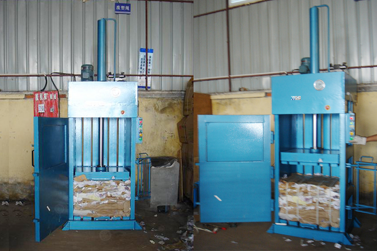 NKBALER NK6040T10 vertical waste paper hydraulic baler machine
