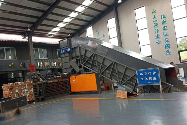 NKBALER full-automatic horizontal baler line