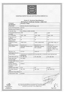 EU TYPE EXAMINATION CERTIFICATE