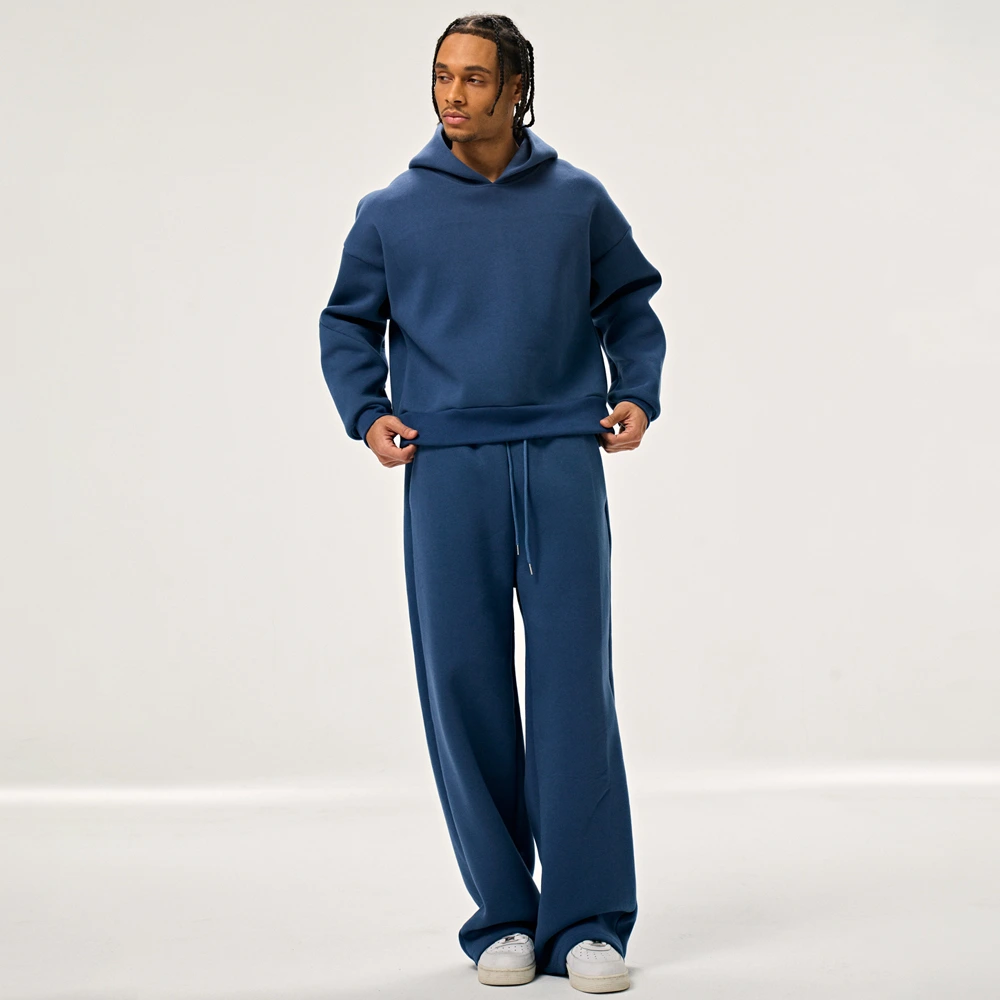 500GSM French Terry Sweatsuit Set Front
