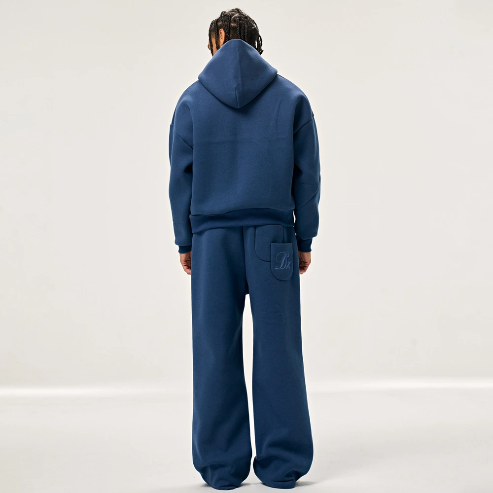 500GSM French Terry Sweatsuit Set Back