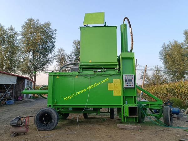 High temperature bagging machine NKB220 side view