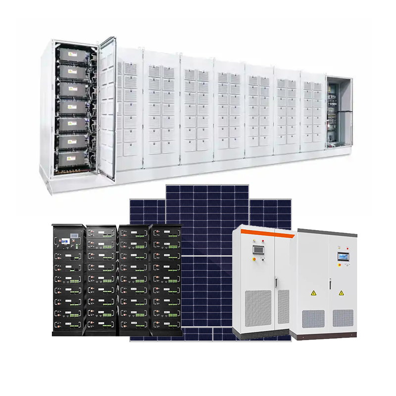 Container-based solar energy storage system for industrial use