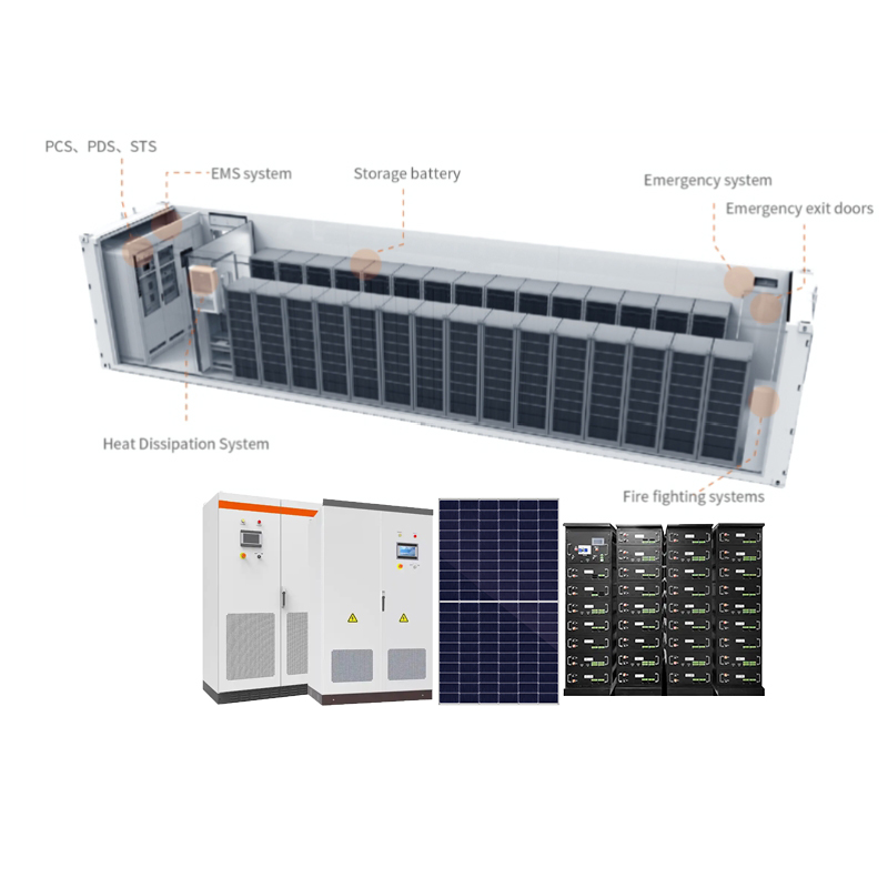 Solar energy storage system for home and industrial projects available for configuration review