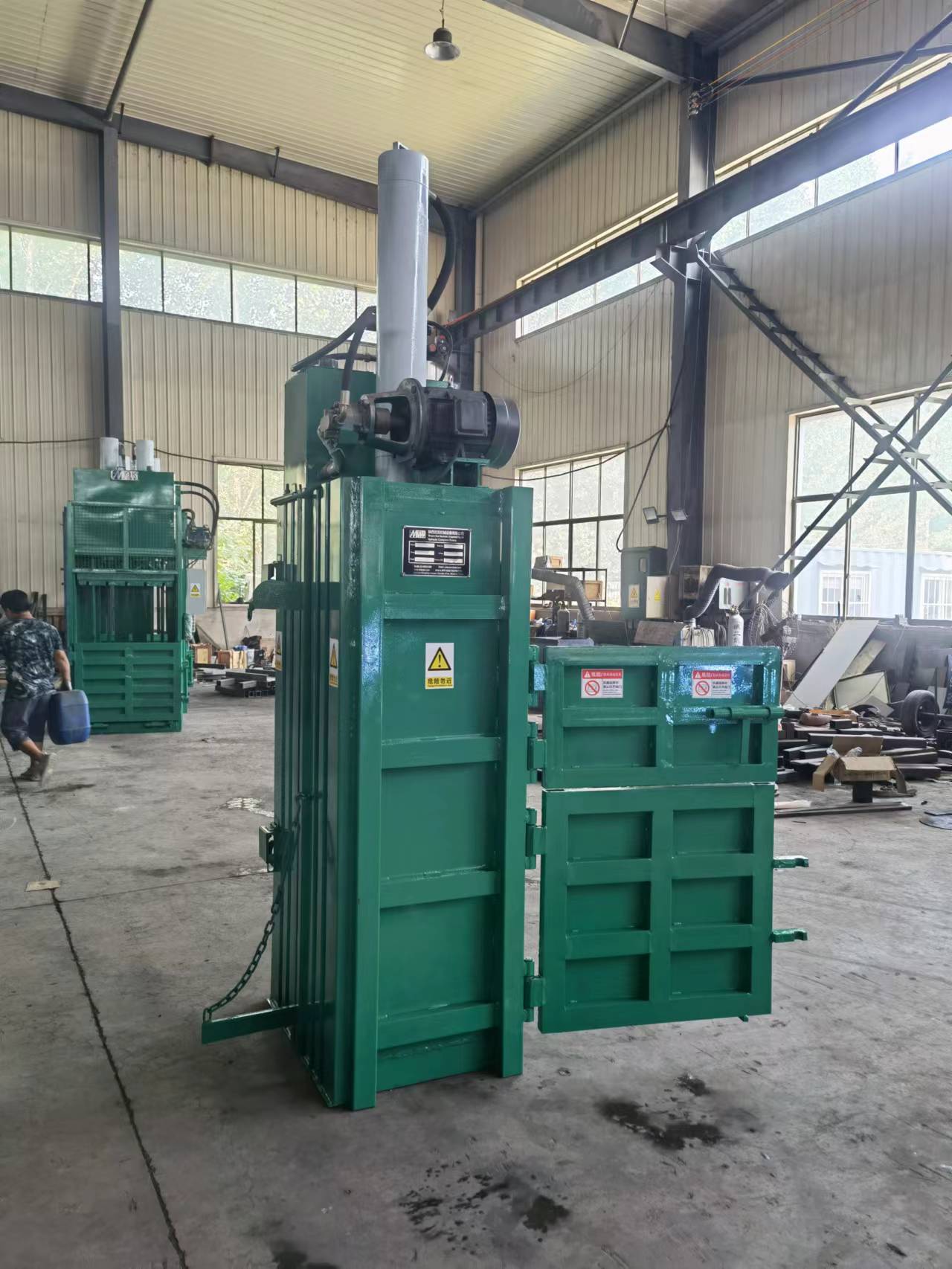Vertical Waste Paper Baler NK6040T10 side view
