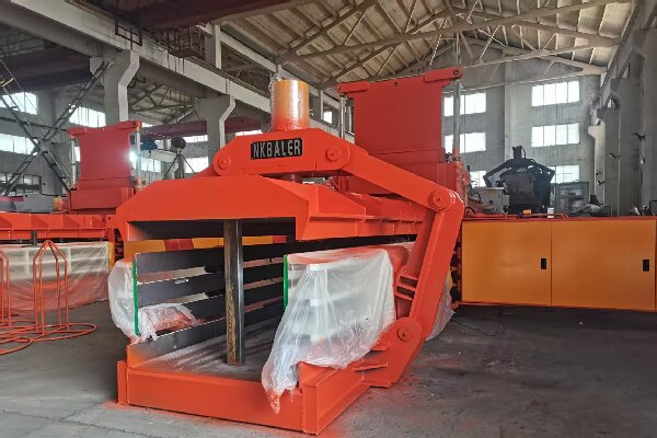 Fully Automatic Horizontal Baler NKW180QT operation panel