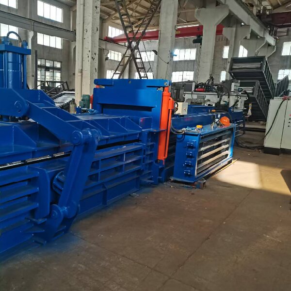 Customer case in Indonesia recycling facility using NKW160QT baler with stable operation