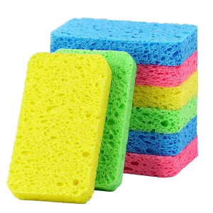 custom cleaning sponges & scrubbers