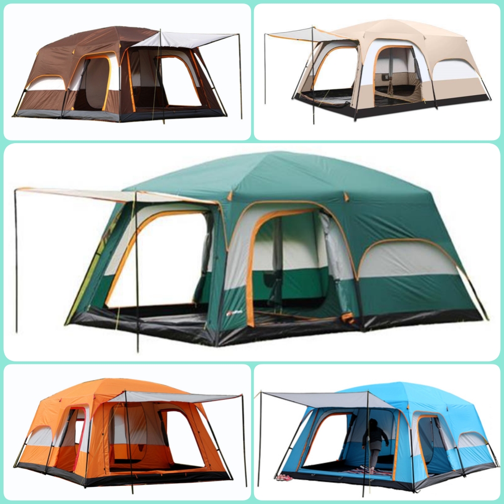 MOT-CT096 family camping tent with space
