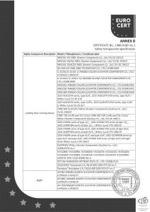 EU TYPE-EXAMINATION CERTIFICATE