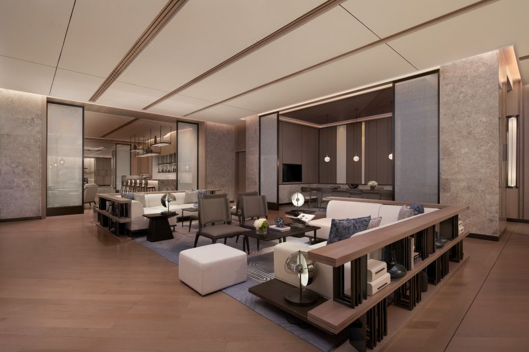 Elegant Hotel Public Space Seating