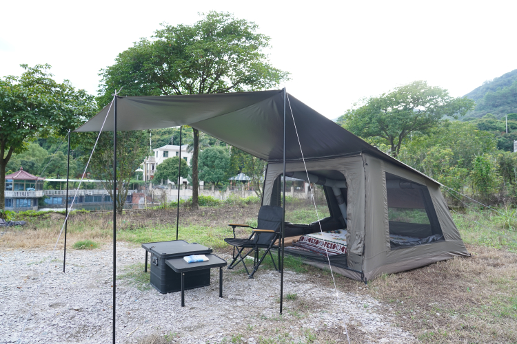 MARVELOUS camping tent catalog sample and quote request banner