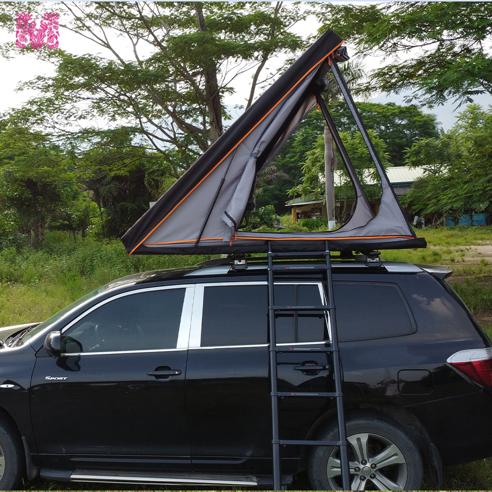 Marvelous Rooftop Tent MOT-DYG01 open with mattress