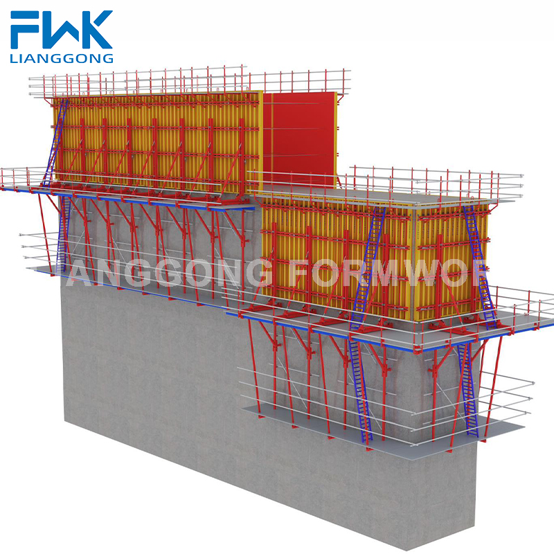 Cantilever Climbing Formwork FWK-CB 240 platform detail