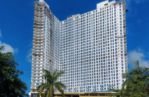 Apartment and shopping center