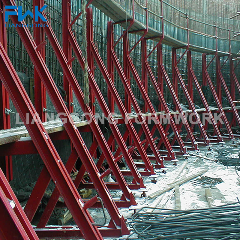 Steel Single-Side Bracket 7.5m Max Cast Height for Construction