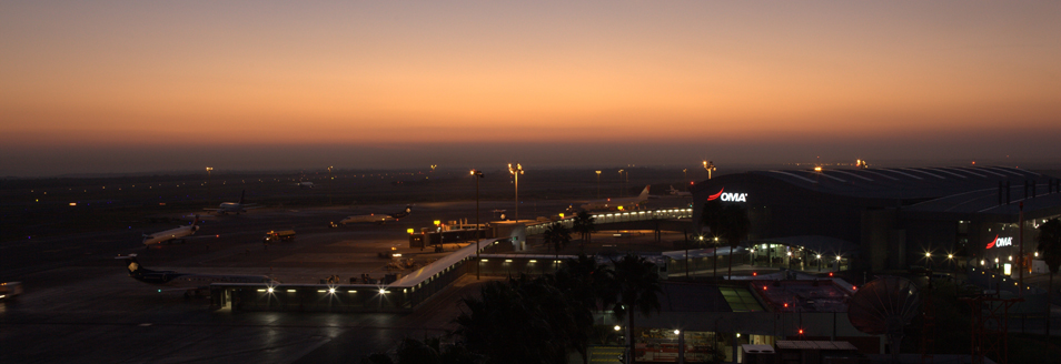 Panoramic elevator at San Luis Potosi International Airport, Mexico, supplied by Joylive