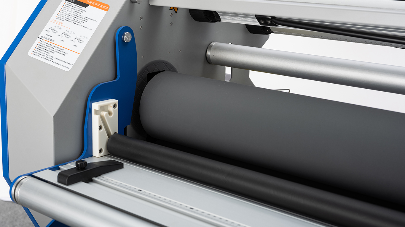 Premium silicone rollers on laminator