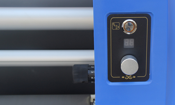 MF1700-C3 roll laminator rear view
