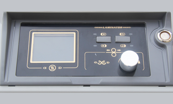 MF1700-F2 laminator angle view