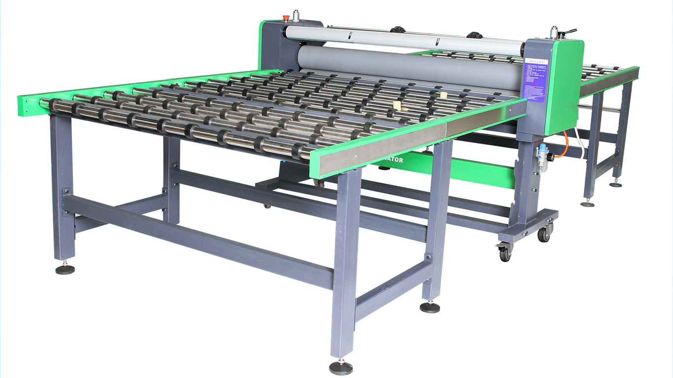 MEFU Flatbed Applicator in use