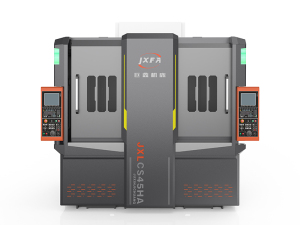 Twin-Spindle CNC Vertical Lathe Machine for Shafts
