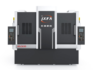 Twin-Spindle CNC Vertical Lathe Machine for Disks