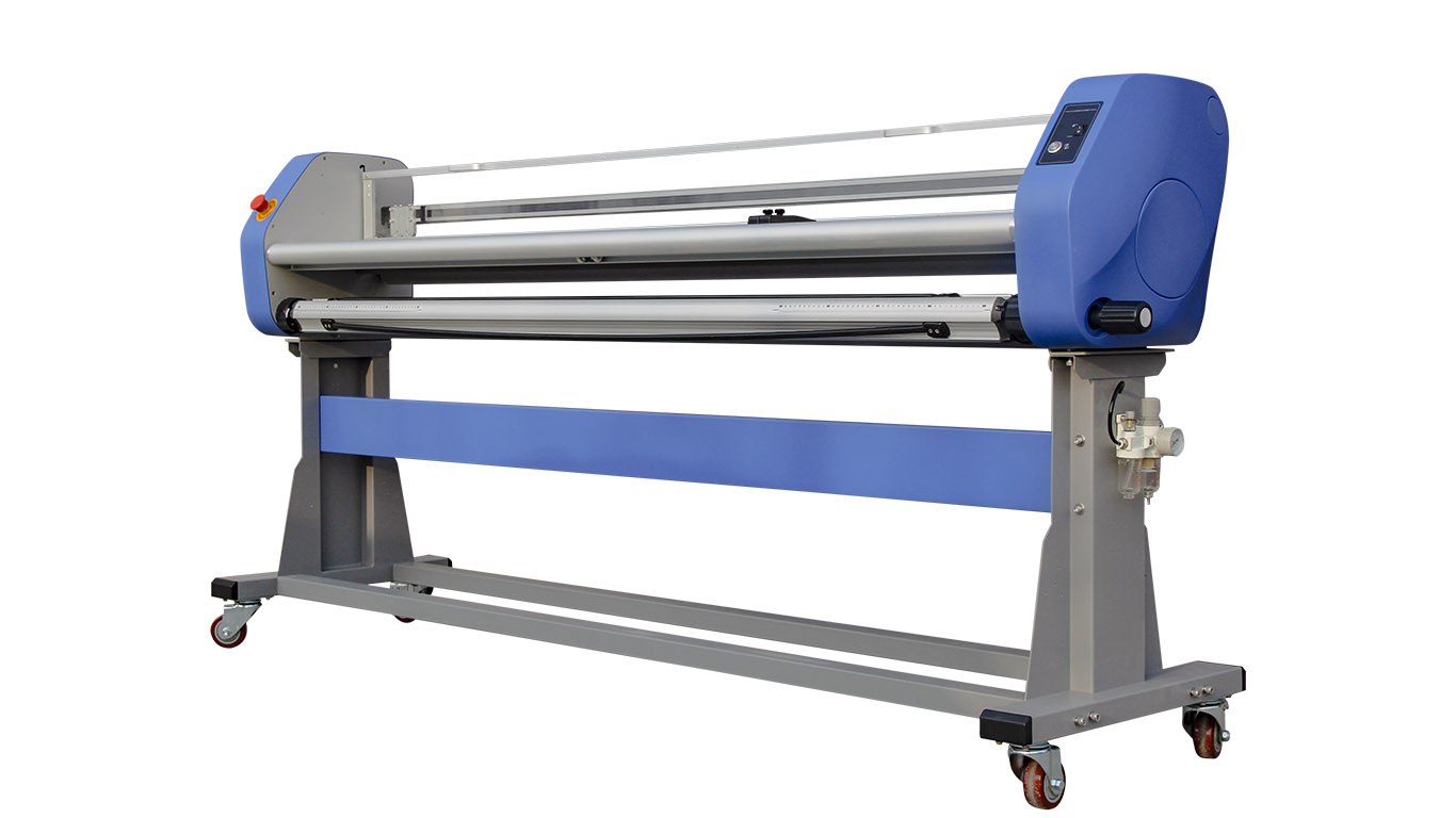 MF1700-XA cutter machine side view with X positioning