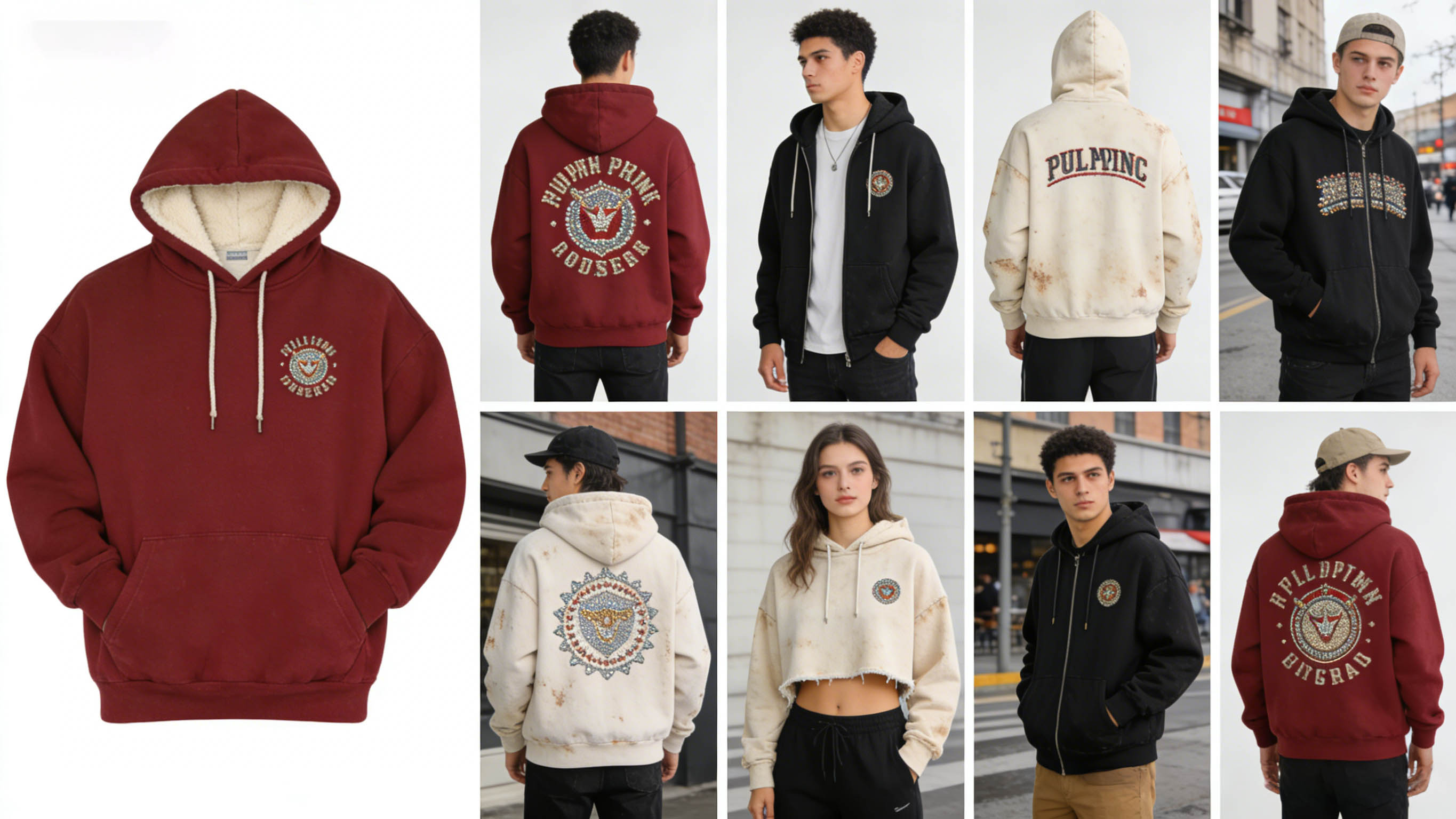 Streetwear hoodie application