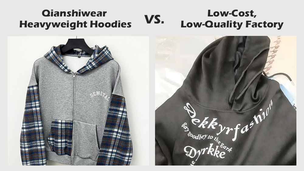Premium-quality hoodie manufacturing process