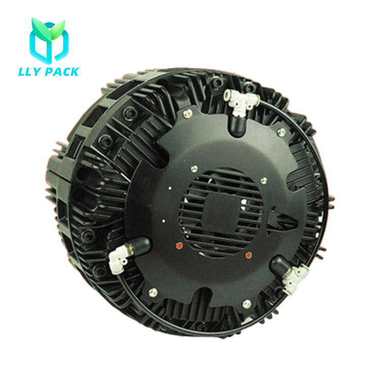 Pneumatic brake for corrugated machine reel stand