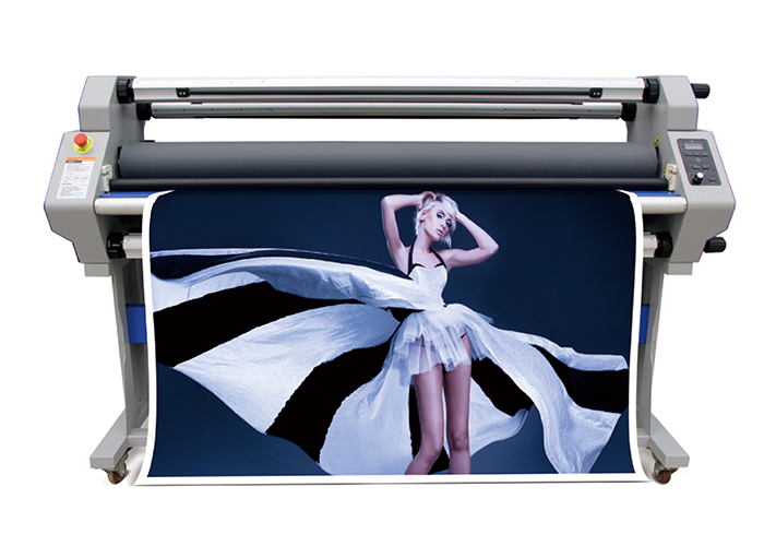 MEFU MF1700-M1 PRO wide format laminator front view