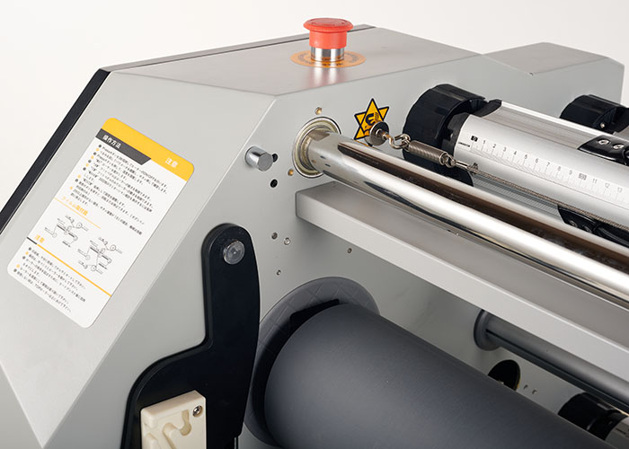 Premium 130mm silicon rollers on MEFU pneumatic laminator