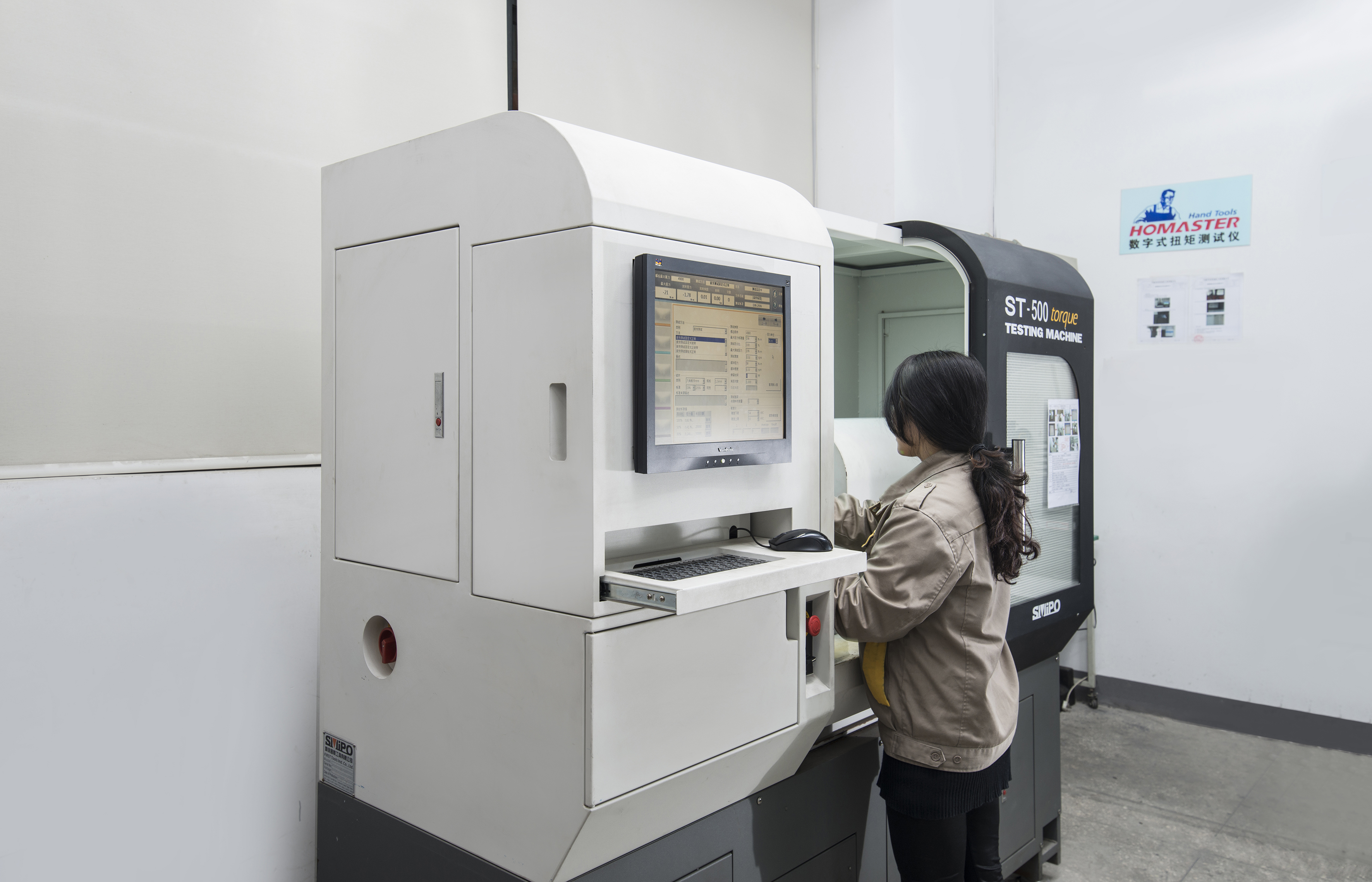 In-house testing lab used for cordless and hand tool verification