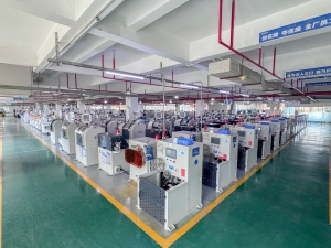 factory taping machine