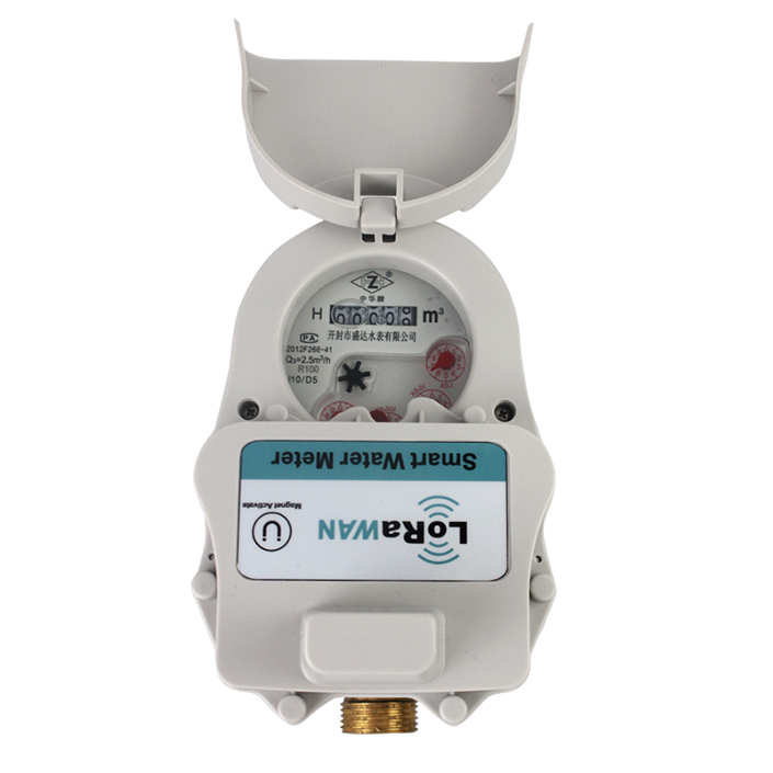 Smart LoRaWAN water meter for residential and utility smart water metering projects