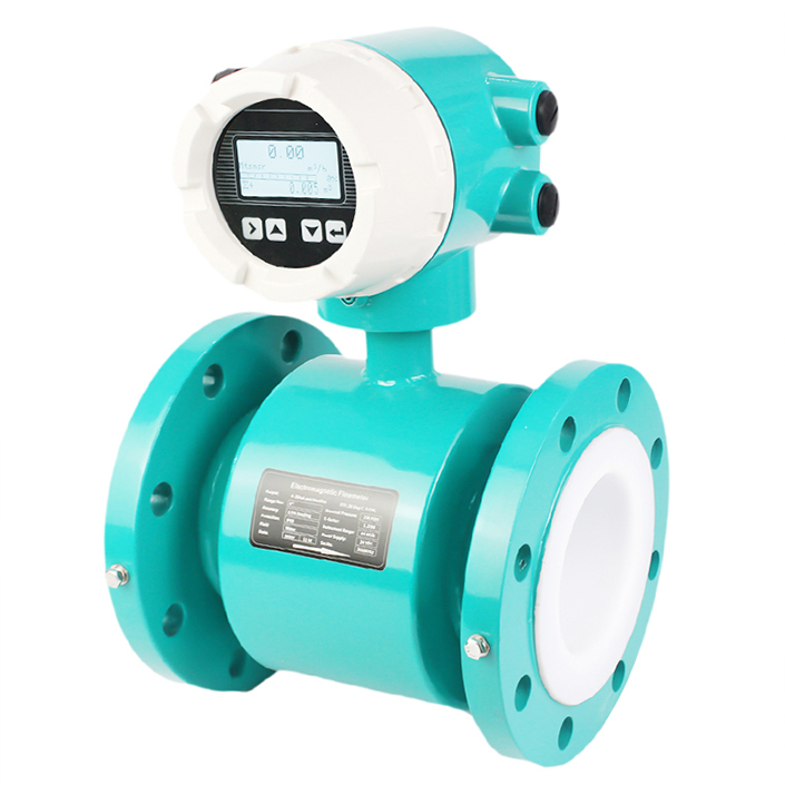 Electromagnetic flow meter for watermeter
