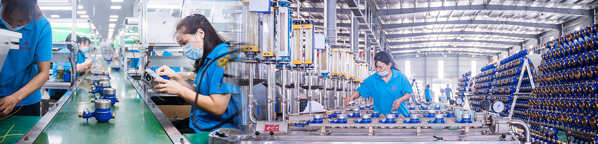 Smart water meter production line