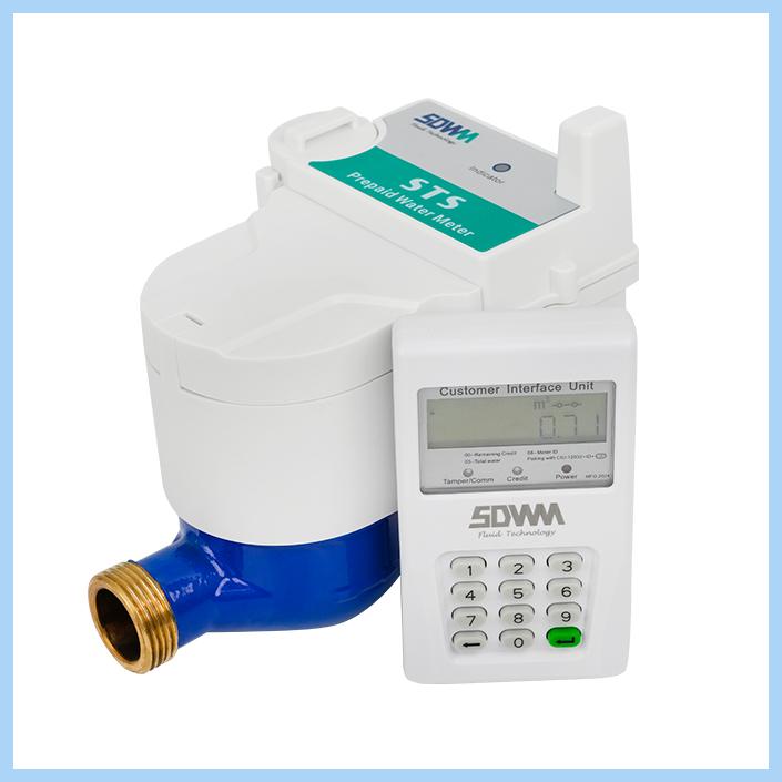 STS prepaid water meter